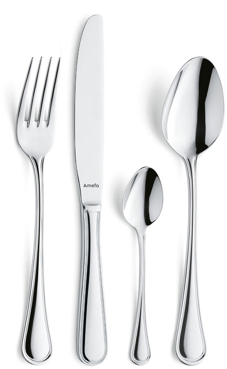 Amefa Set de cubiertos Haydn 24 piezas Acero inoxidable