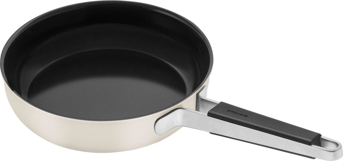 Zwilling Poêle Zwilling Pure Ø24 cm Écru ivoire