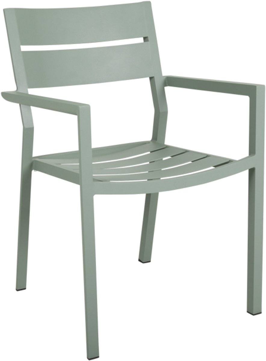 Brafab Sedia con braccioli Delia Dusty green