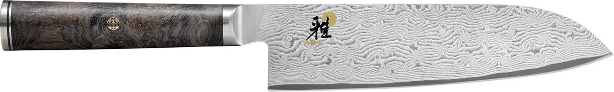 Miyabi Coltello santoku damasco Black 5000MCD 67 18 cm