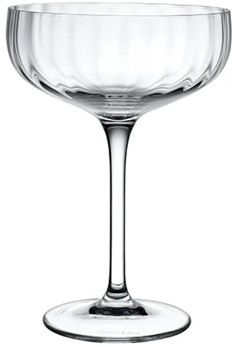 Villeroy & Boch Coppa da champagne Rose Garden 12 cl confezione da 4 Trasparente