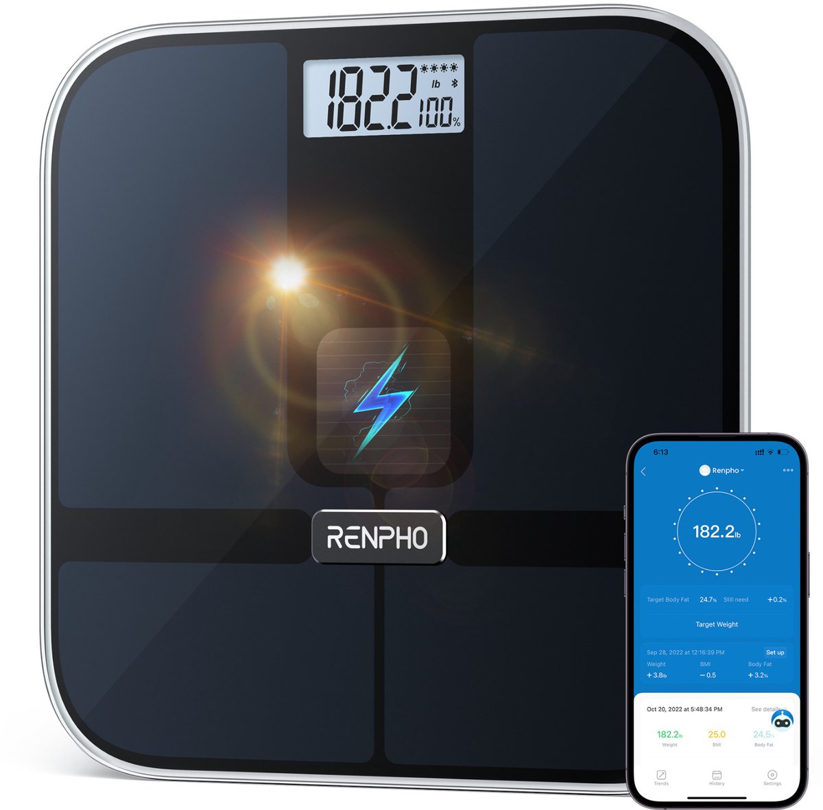 RENPHO Analysvåg Elis Solar 2