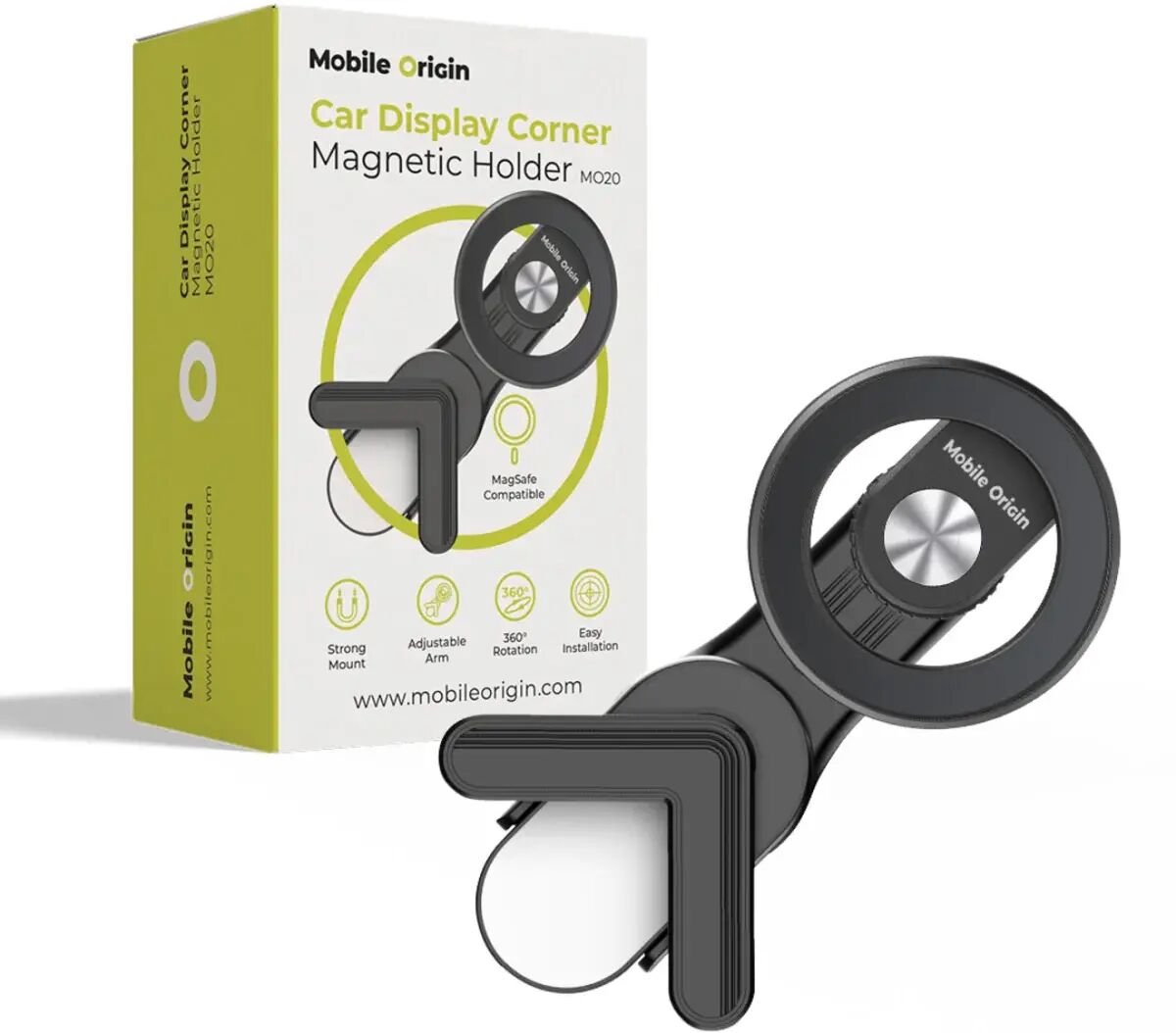 Mobile Origin Car Display Corner Magnetic Holder - MO20