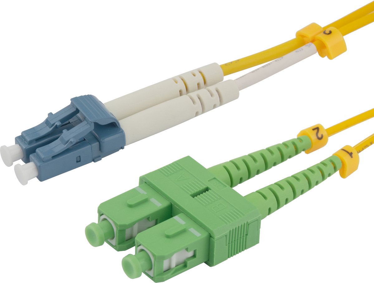 Deltaco patch cable - 5 m - yellow - Gul - 5m