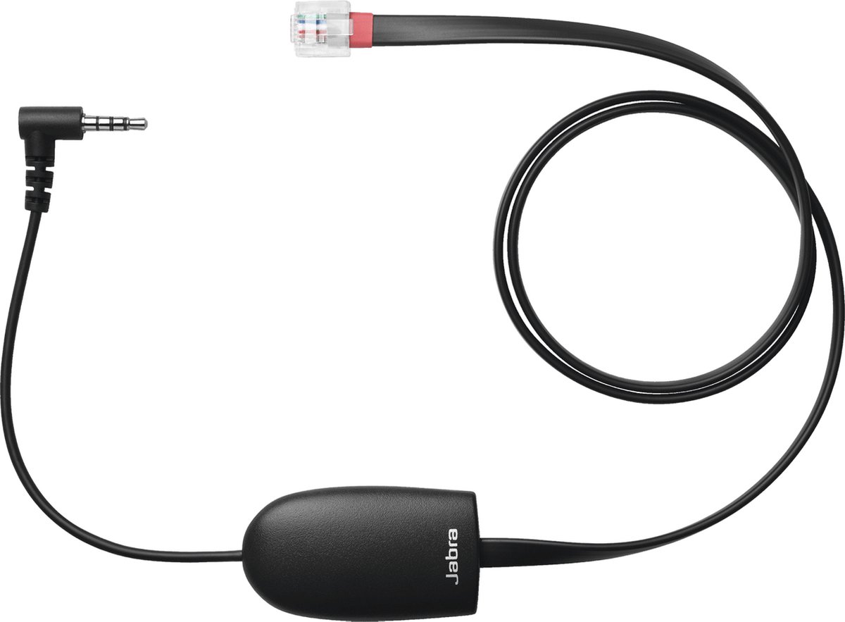Jabra Ehs Adapter Svart