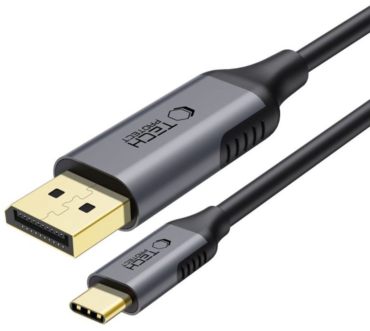 Tech-Protect UltraBoost USB-C to DisplayPort 1.4 8K 60Hz 180cm Cable - Black
