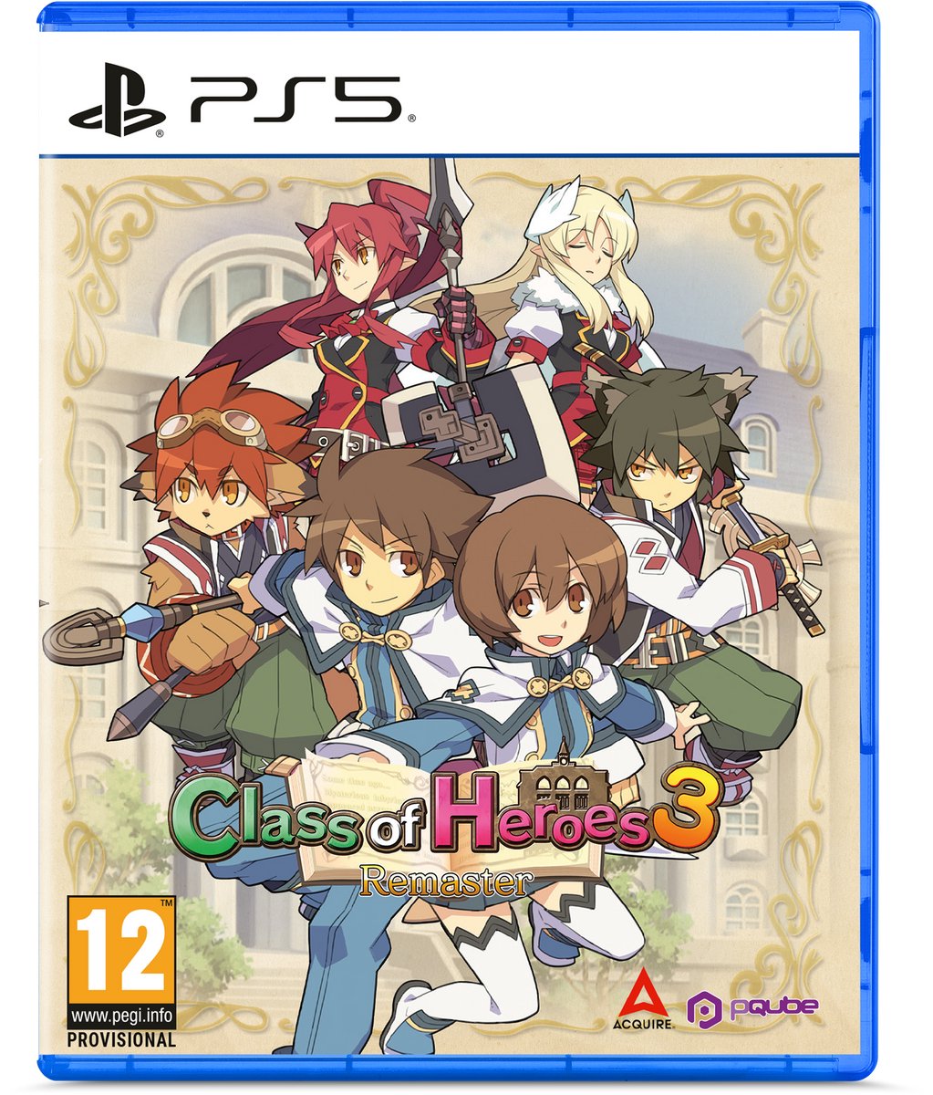 Class of Heroes 3: Remaster - Sony PlayStation 5 - RPG