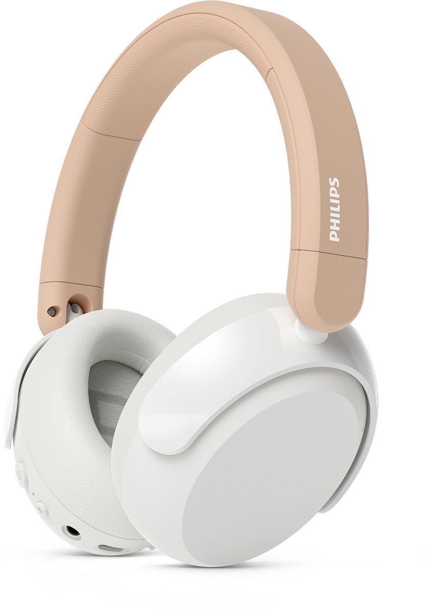 Philips Trådlösa over-ear-hörlurar för barn med brusreducering Beige