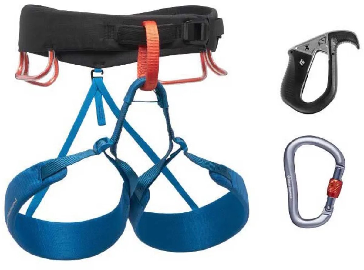 Pack Klettergurte für Piloten Black Diamond Momentum