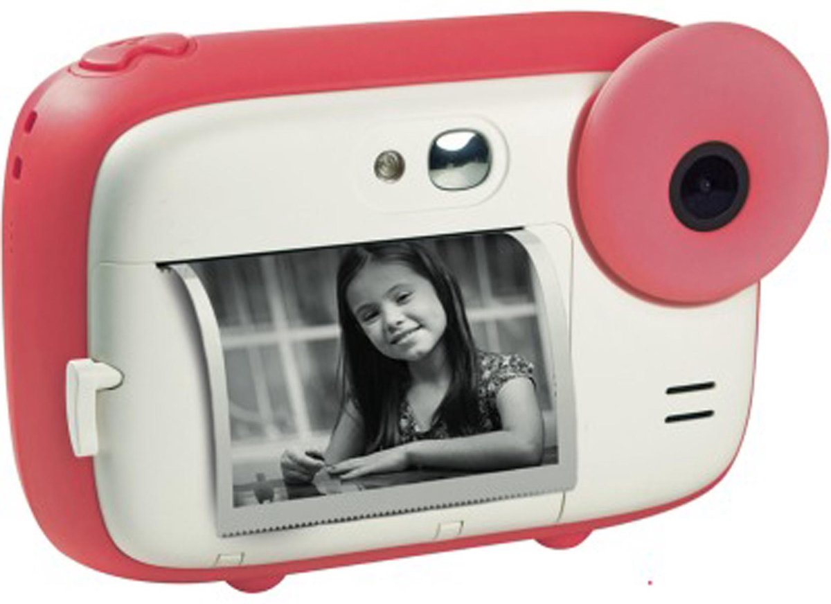 Agfa Photo Realikids Instant Cam - Kids Instant Print Camera - Pink