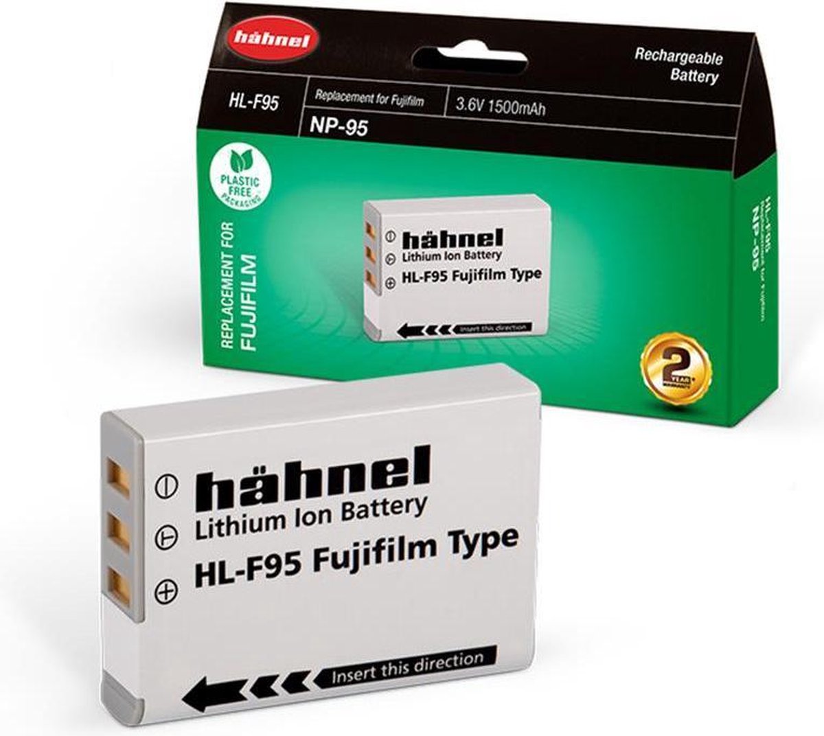 Hähnel Battery Fujifilm HL-F95 / NP-95