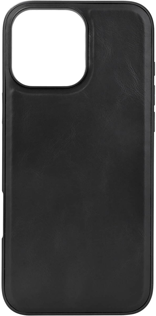 Buffalo Leather Backcover MagSeries for iPhone 16 Pro Max - Black