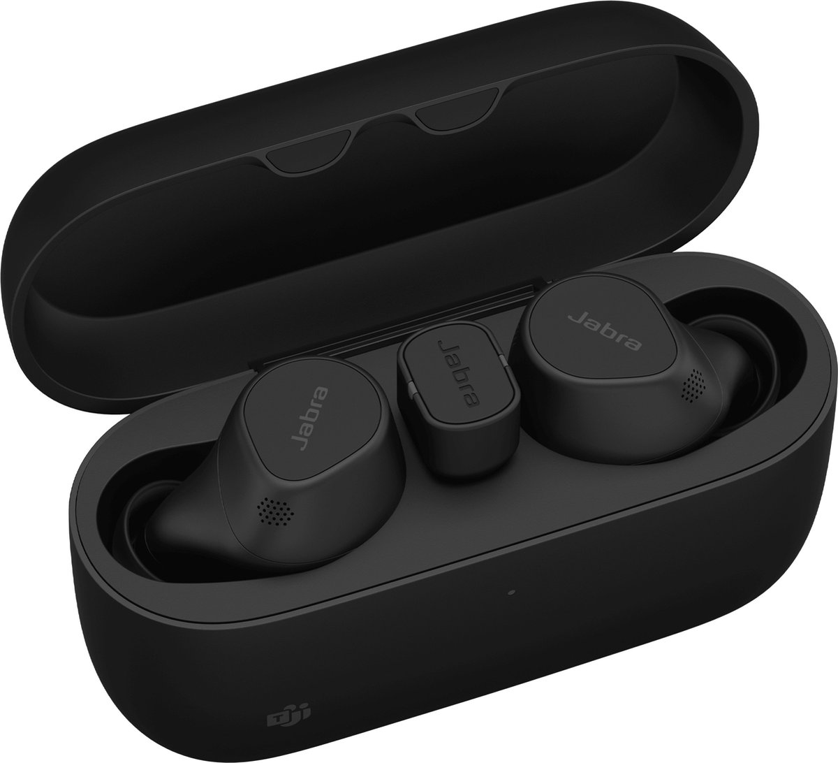 Jabra Evolve2 Buds Incl Charging Pad Stereo Microsoft Teams Svart