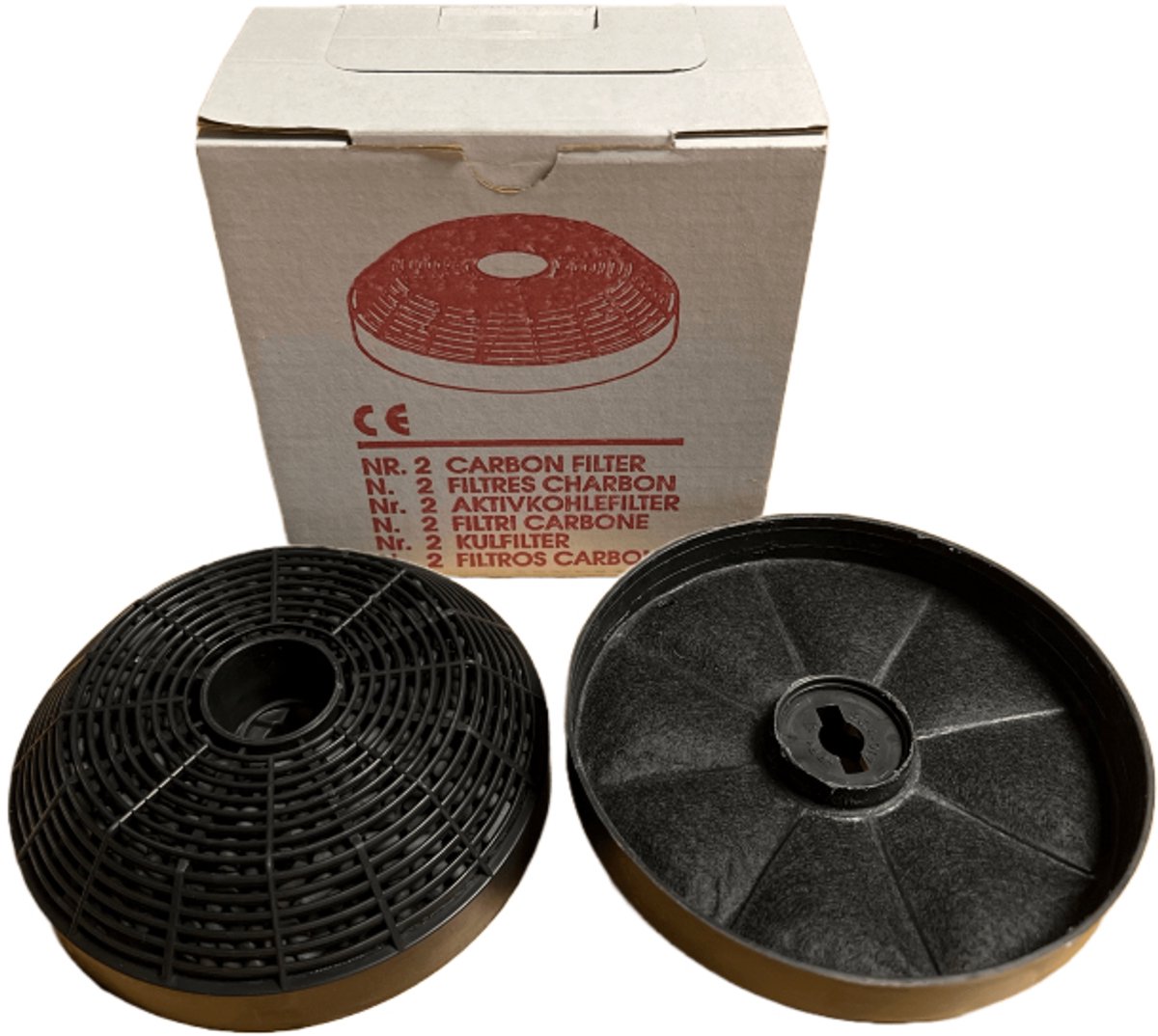 THERMEX KF60 kolfilterset för York III, Colmar II och Camino Eco Ø130
