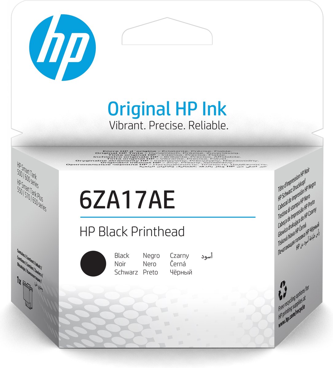 HP 6ZA17AE / Black Printhead