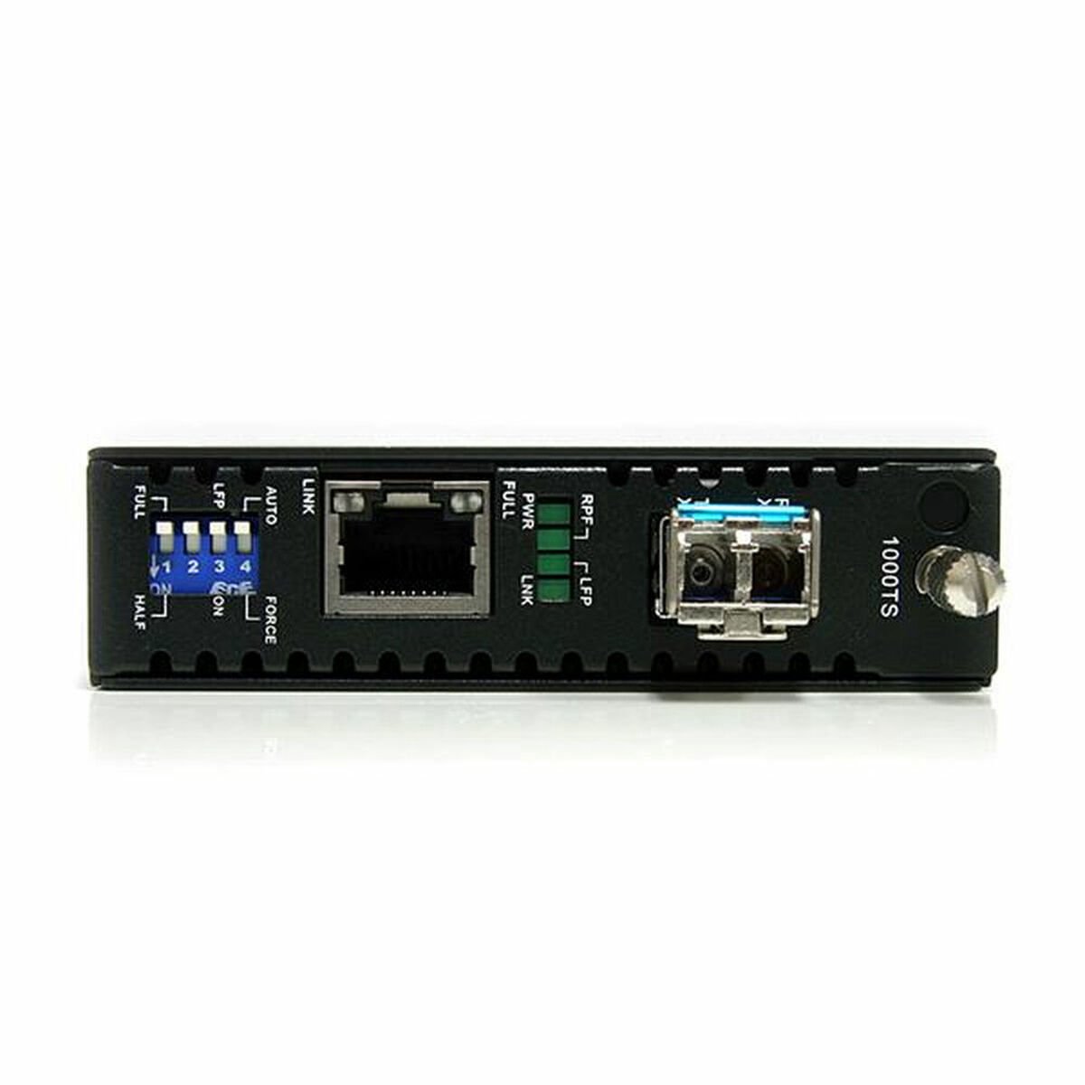 Startech Startech.com Et91000lc2 Mediakonverterare För Nätverk 2000 Mbit/s 850 Nm Flerläge Svart