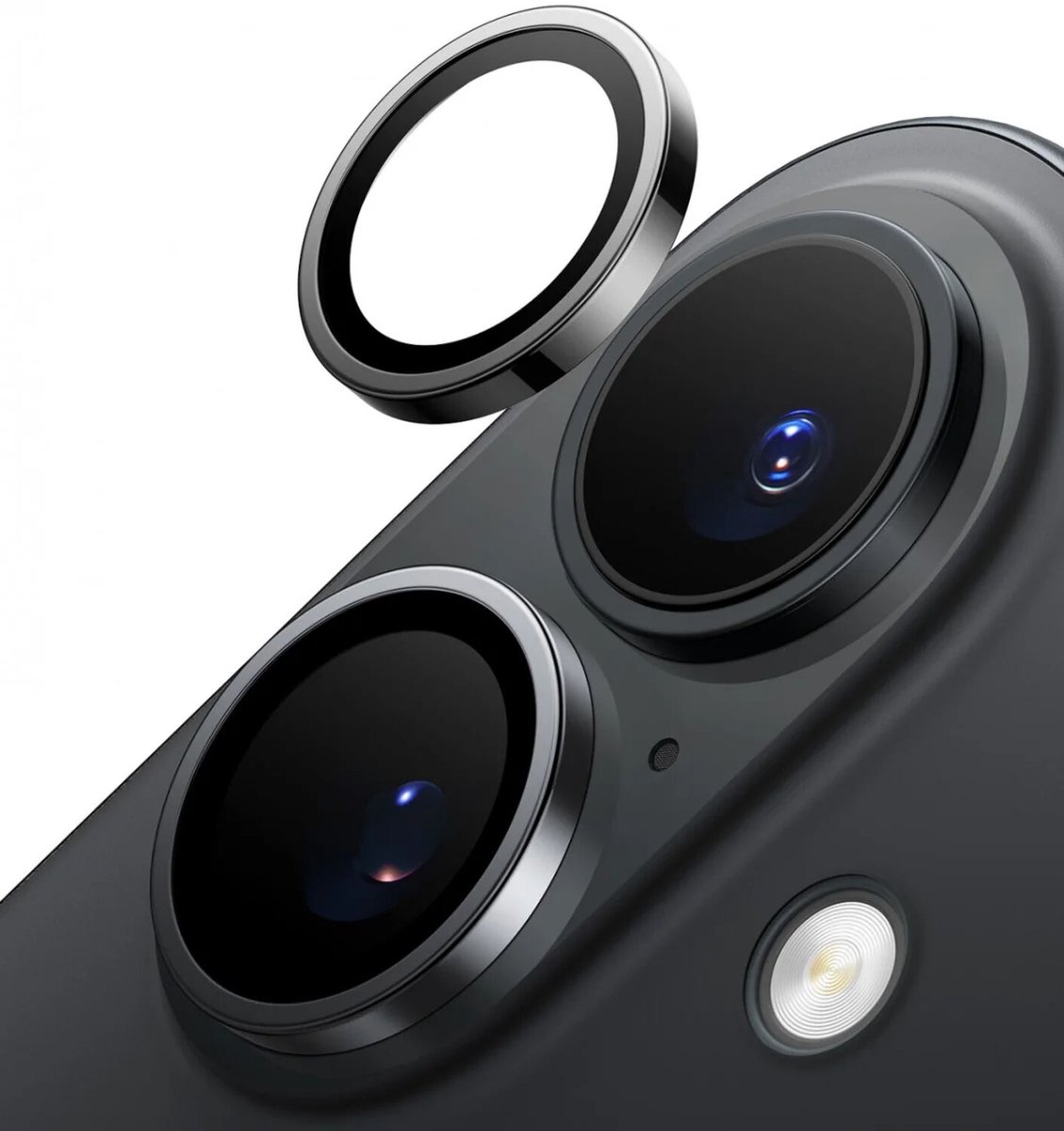 Torras Lensguard Camera Glass for iPhone 16 Pro (Gray)