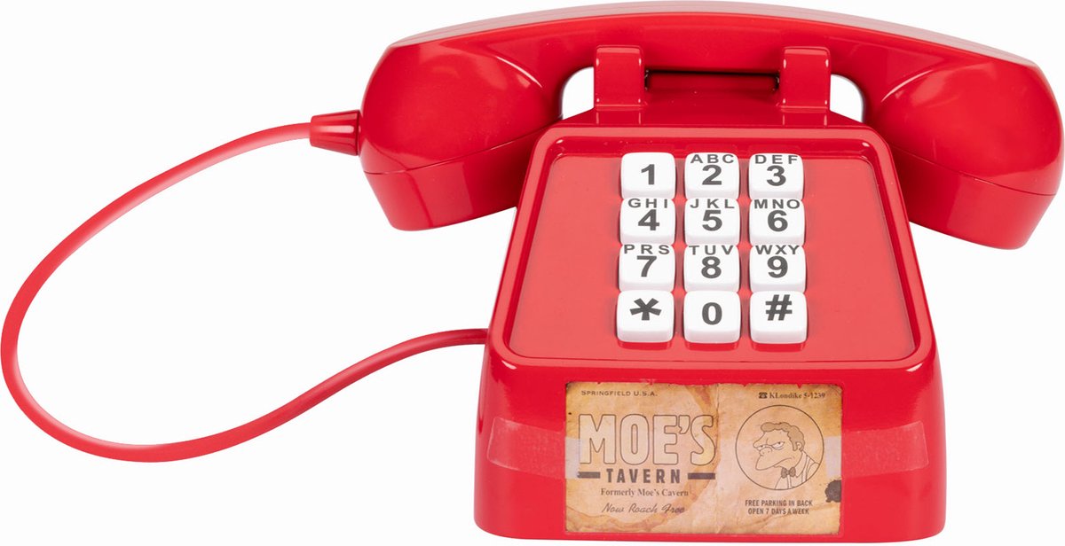 Jakks The Simpsons: Moe's Tavern Prank Phone (English)