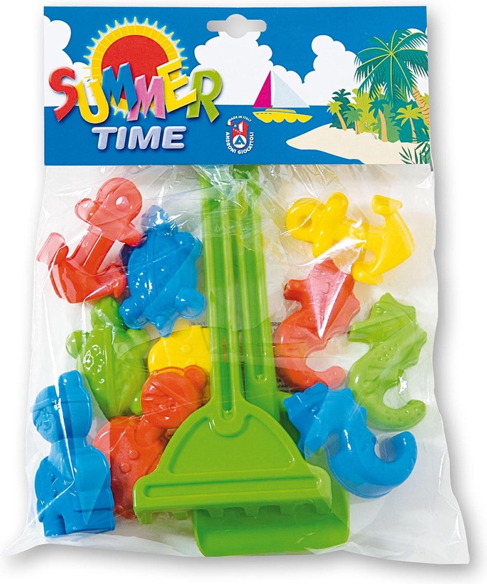 Androni Sand mold set with shovel and rake
