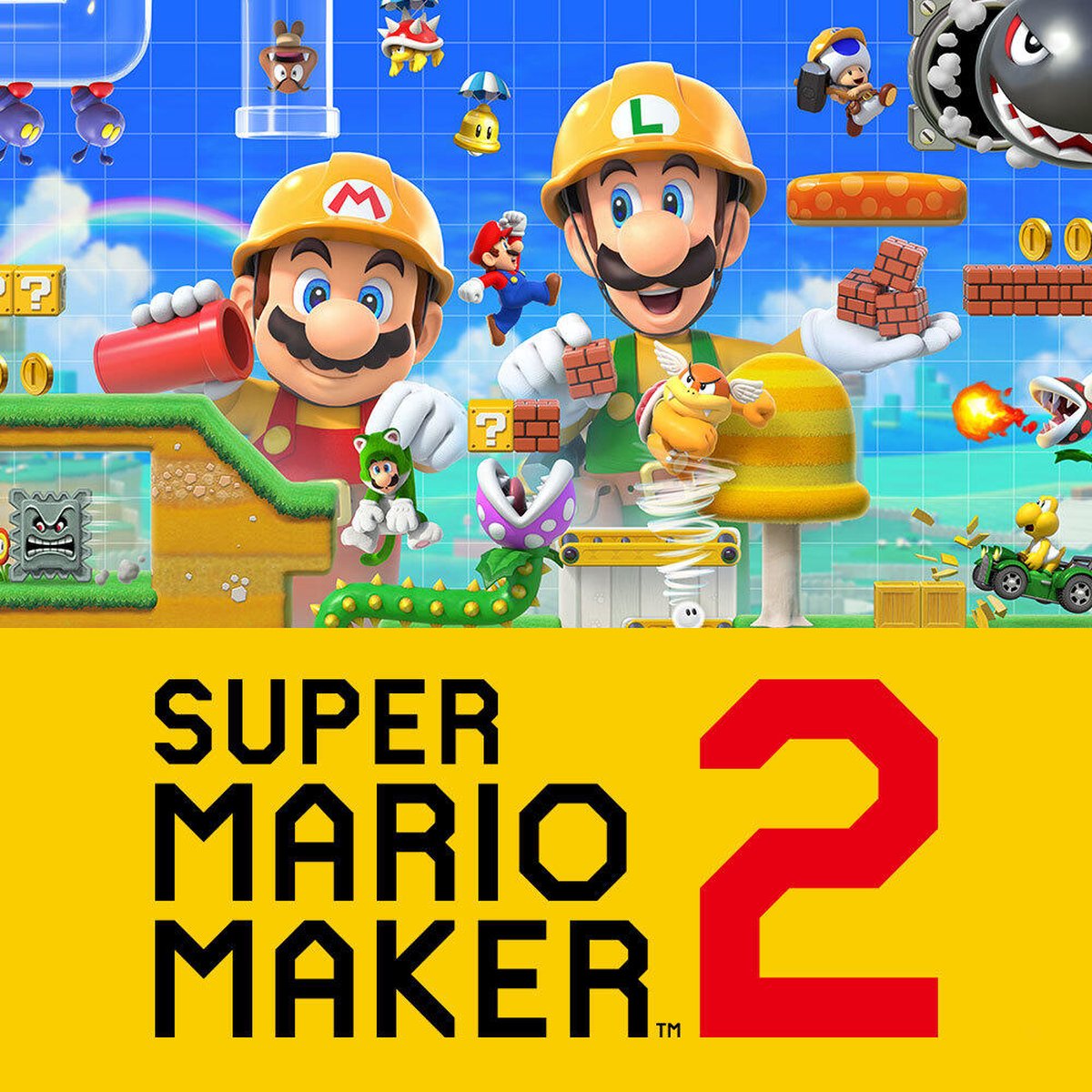 Super Mario Maker 2 - Nintendo Switch - Plattformsspelare