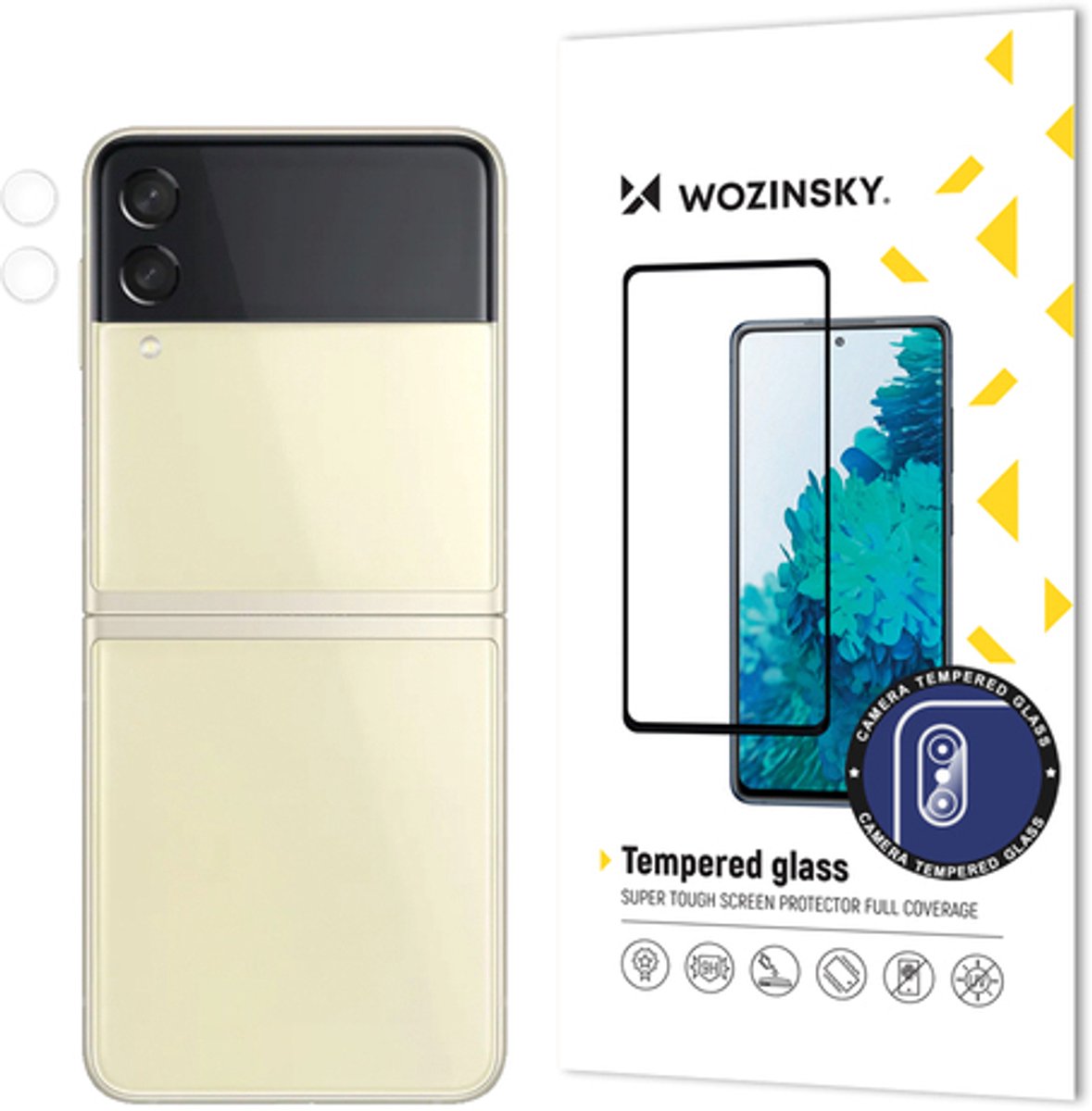 Wozinsky Camera Glass 9H Tempered Glass For All Camera Samsung Galaxy Z Flip 3 Camera