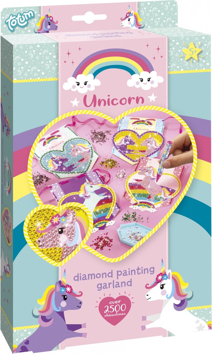 Creative Craft Group UNICORN Diamond Painting garland