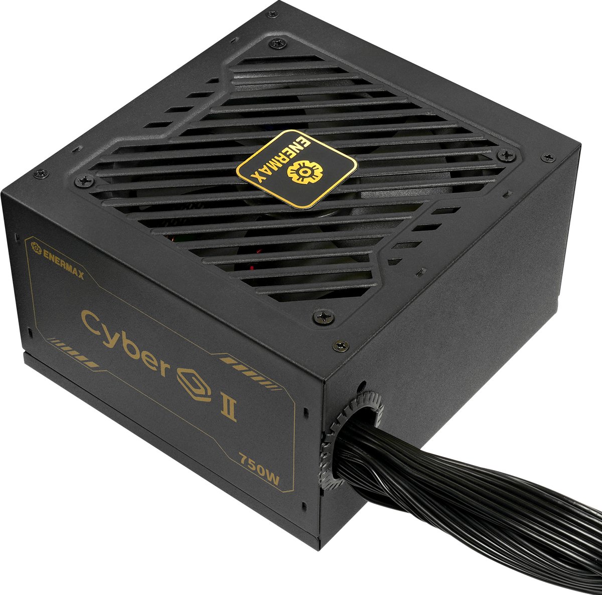 Enermax CyberG II Strömförsörjning - 750 Watt - 120 mm - ATX 3.1 - 80 Plus Gold certificate