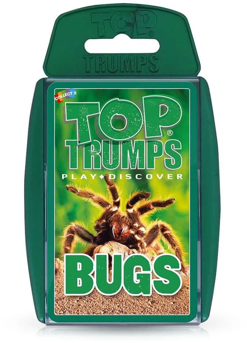 Winning Moves Bugs Top Trumps Card Game (ENGLISH)