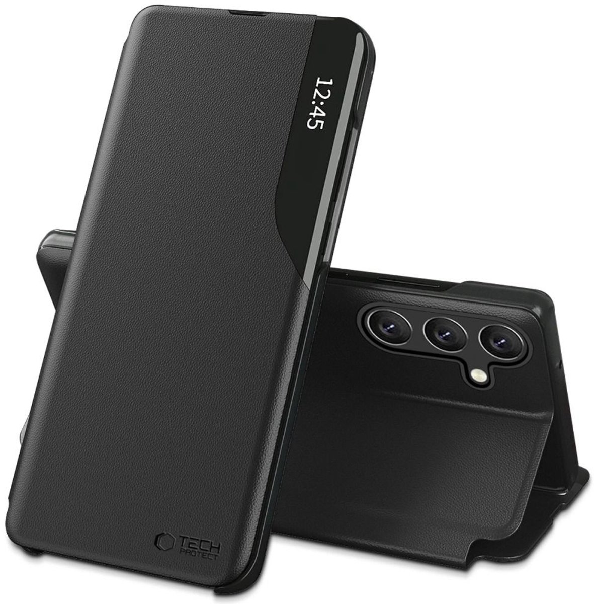 Tech-Protect Smart View Case for Samsung Galaxy A57 5G - Black
