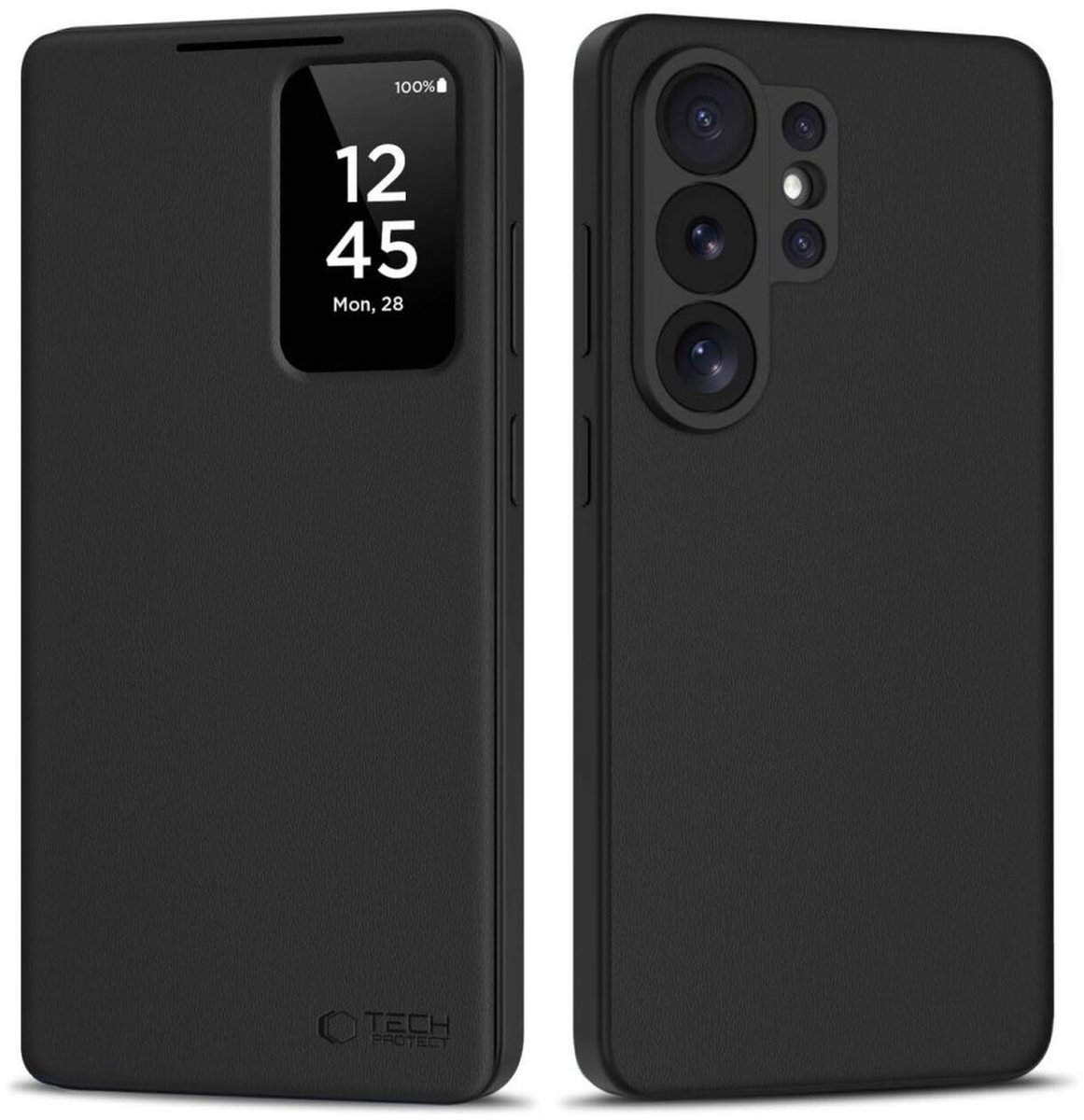 Tech-Protect Smart Wallet Case for Samsung Galaxy S26 Ultra - Black