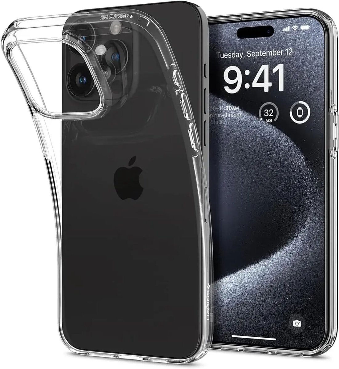 Spigen Liquid Crystal - crystal clear - iPhone 15 Pro