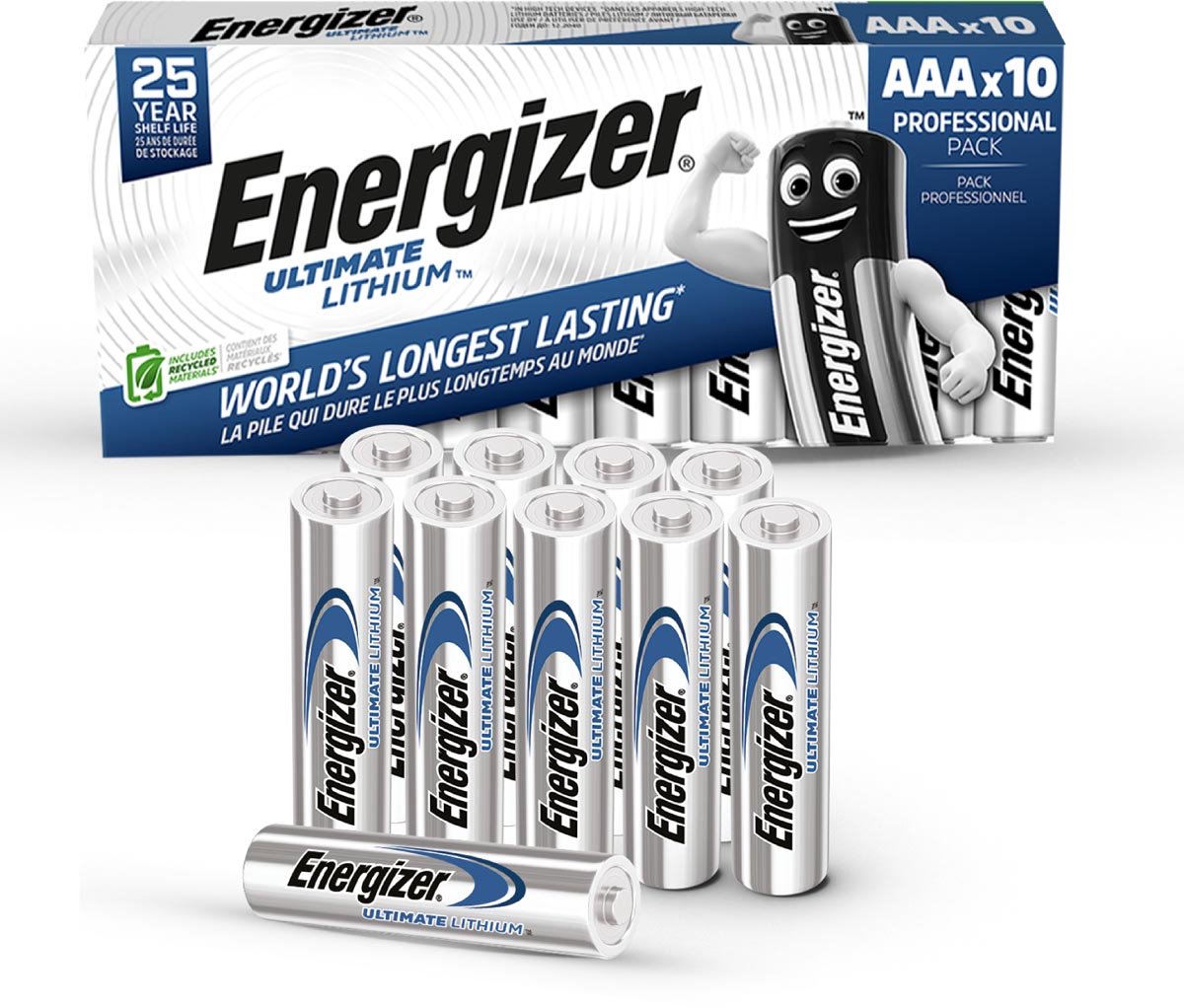 Energizer Ultimate Lithium Aaa/l92 10-pack