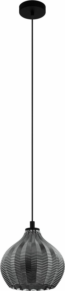 EGLO TAMALLAT pendant light black-transparent