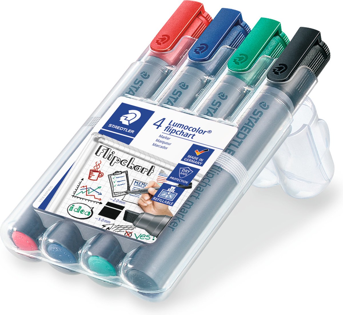Staedtler Flipchart marker Lumocolor 4pcs.box