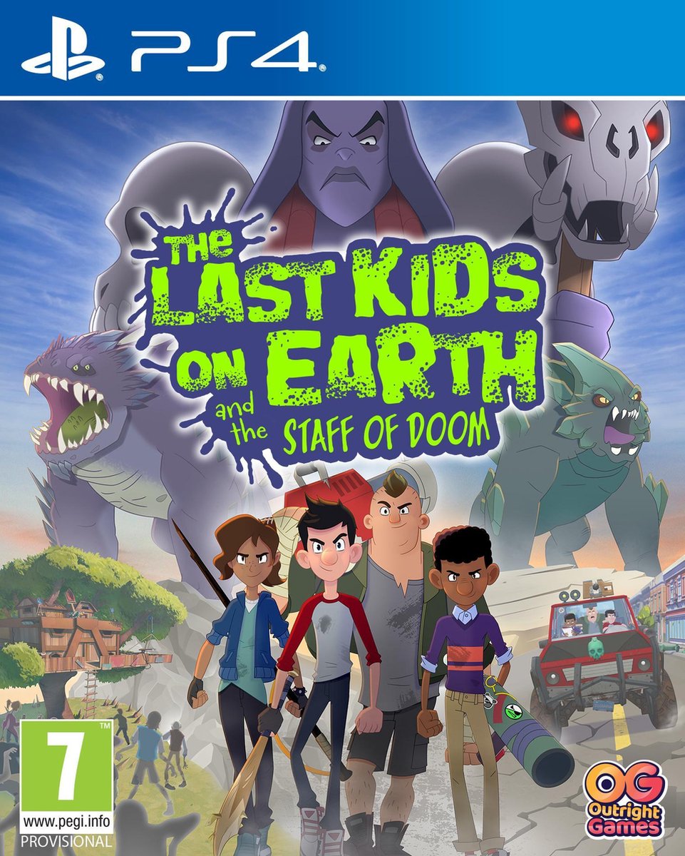 The Last Kids on Earth and the Staff of Doom - Sony PlayStation 4 - Action