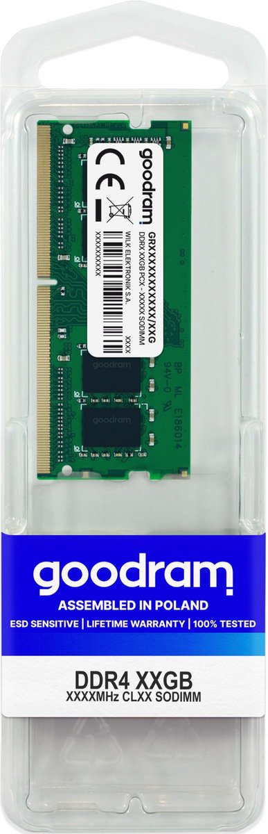 GOODRAM Pamiec DDR4 SODIMM 8GB/3200 CL22