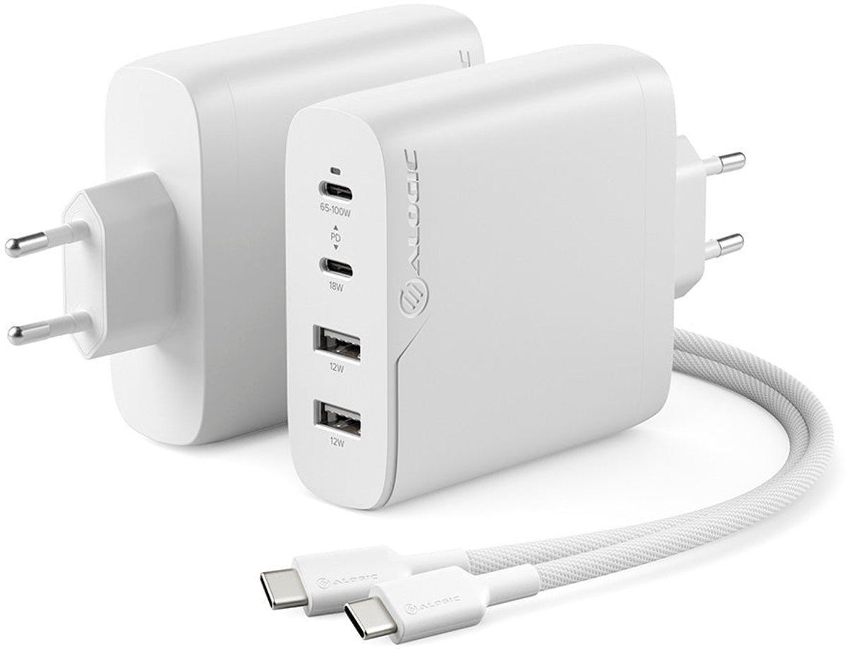 ALOGIC 4 Port 100W GaN Charger