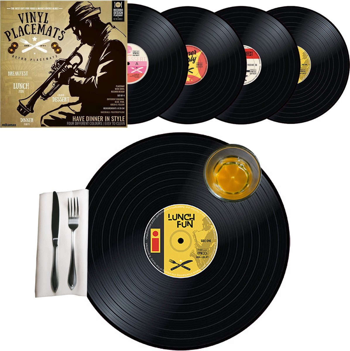 Mikamax Vinyl Placemats