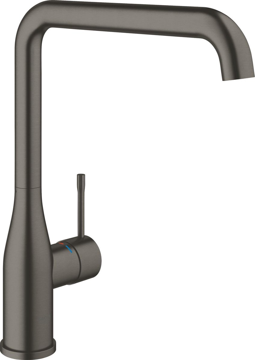 Grohe Essence, Disklådsblandare ettgrepp, DN 15, Borstad Hard Graphite