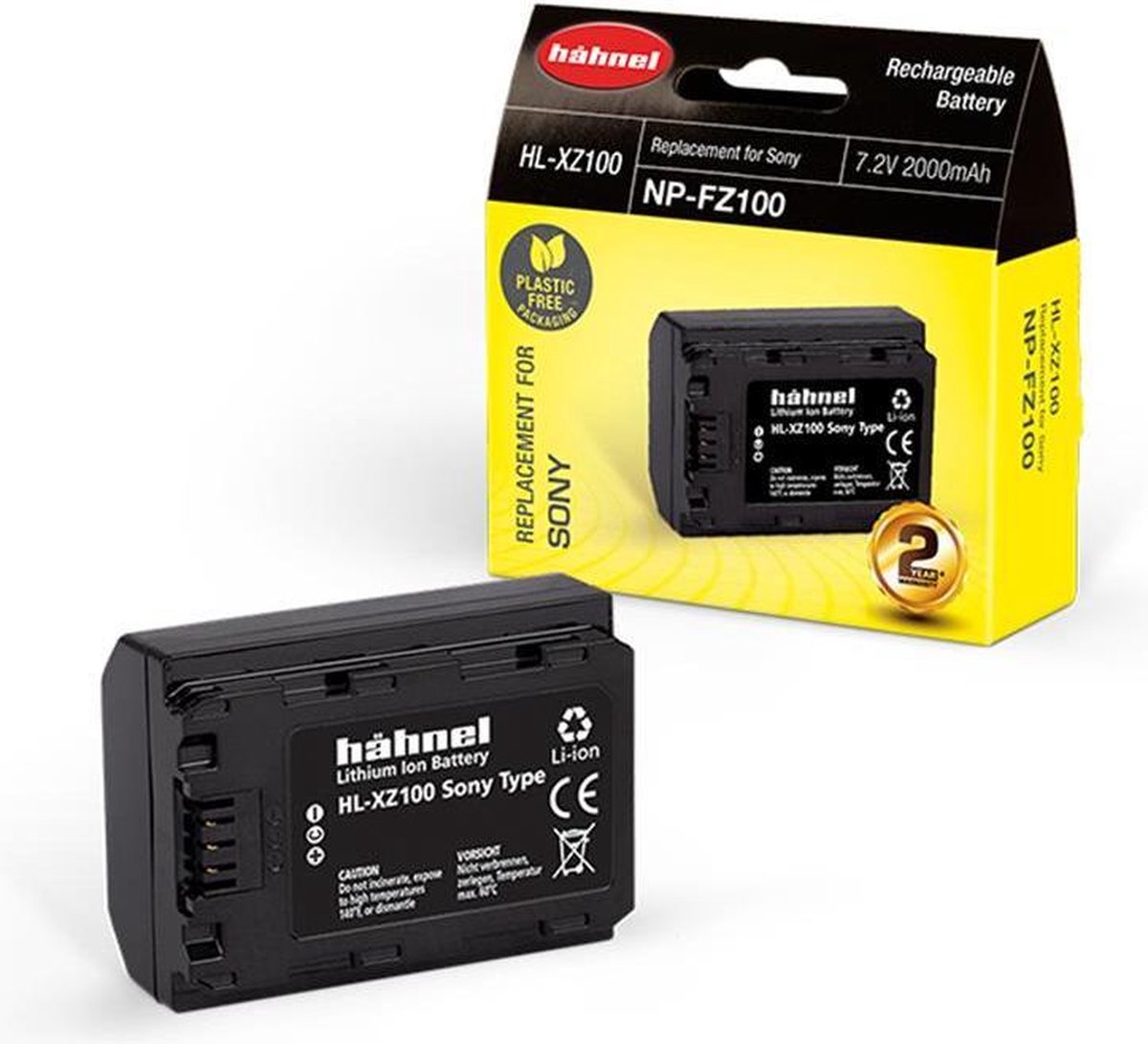 Hähnel Battery Sony HL-XZ100 / NP-FZ100