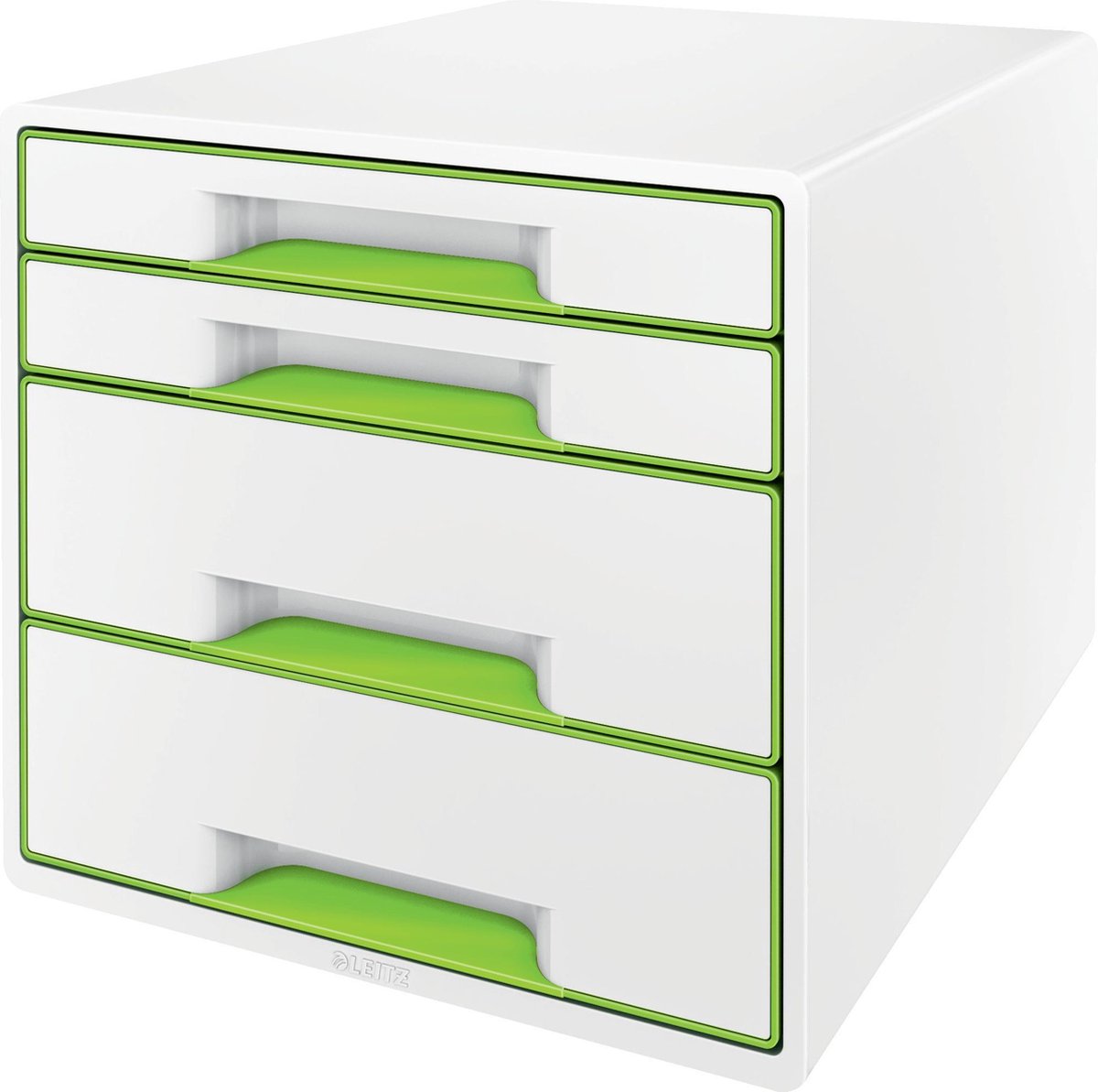 Leitz Bordskub WOW Cube 4-lådigt Grön