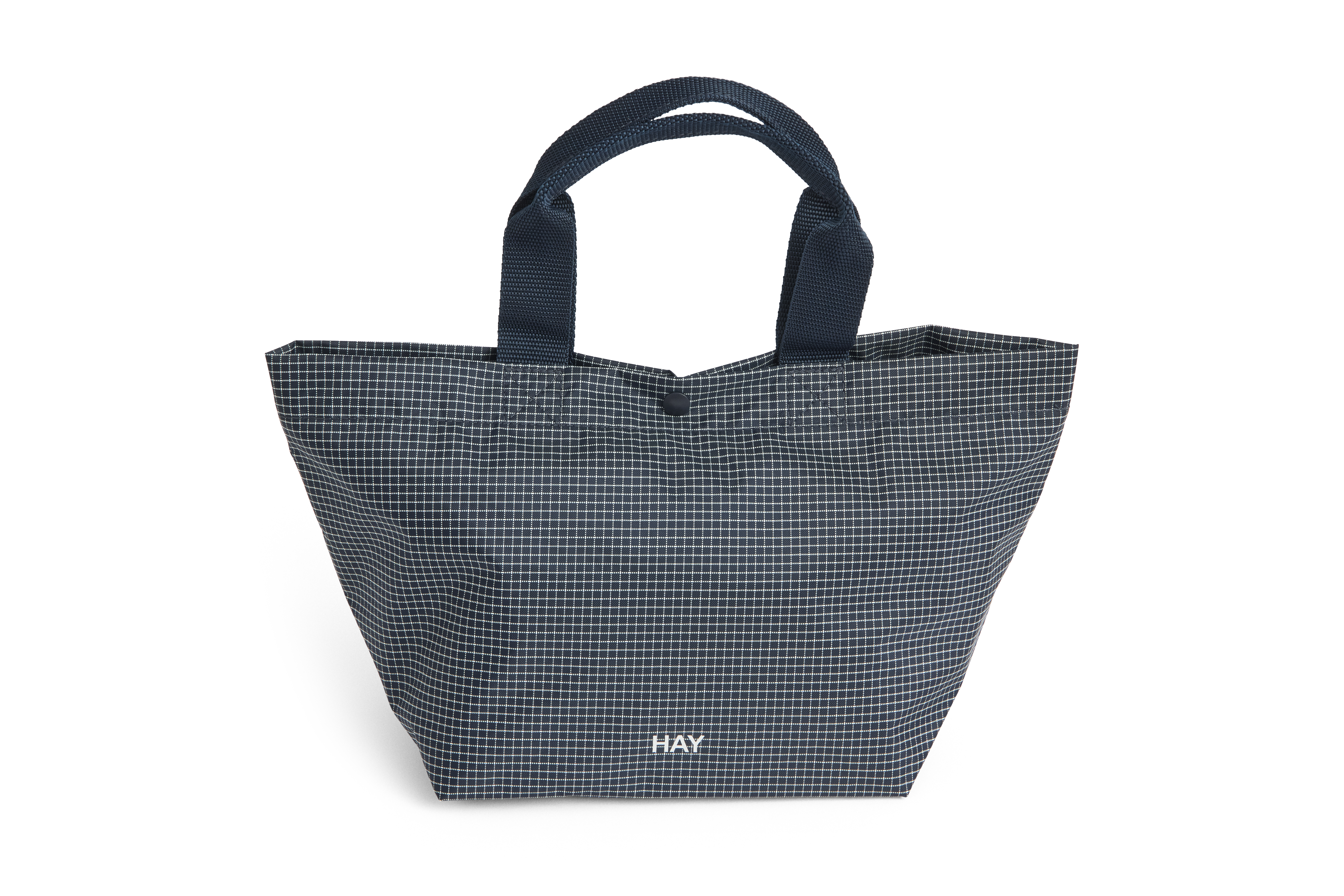 HAY - Grid Everyday Bag - Mini - Dunkelblau