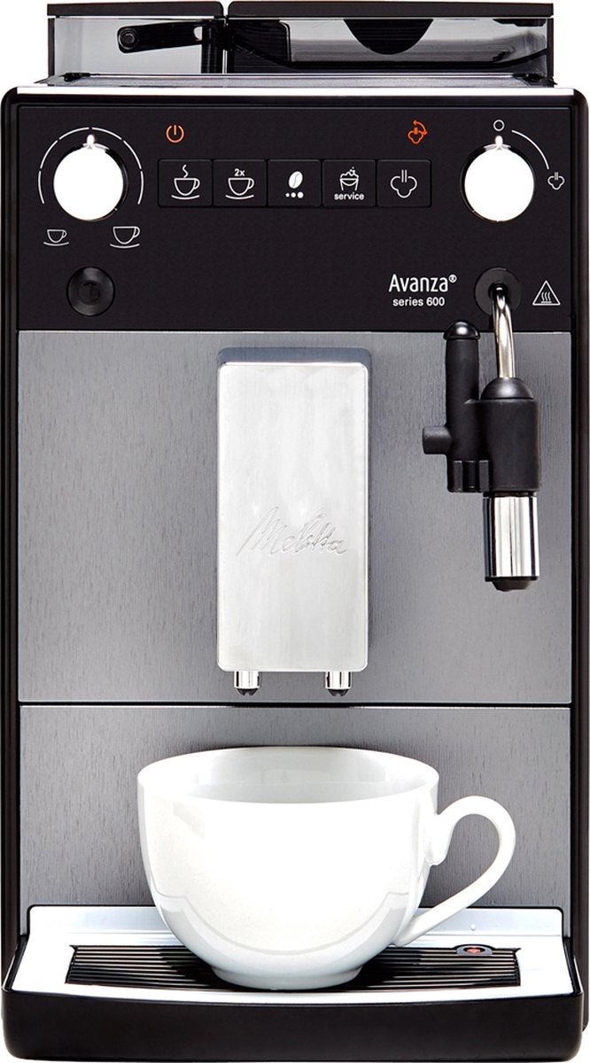 Melitta Avanza F27/0-100 Helautomatisk kaffemaskin bönor - Svart