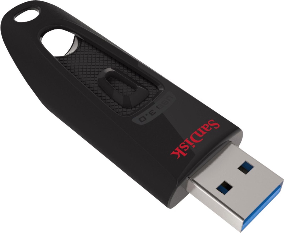 SanDisk USB 3.0 USB-Stick Ultra 128 GB Schwarz