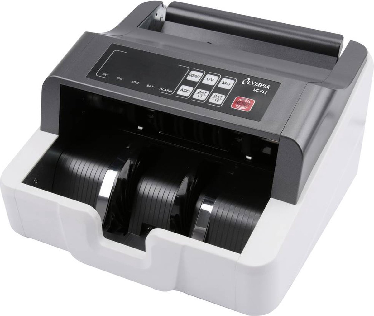 Olympia Banknotenzähler NC 452 Grau