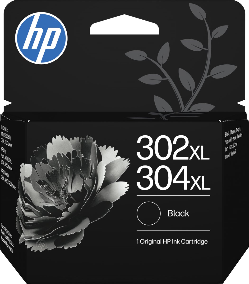 HP 302XL/304XL Original Tintenpatrone B7RT9AE Schwarz