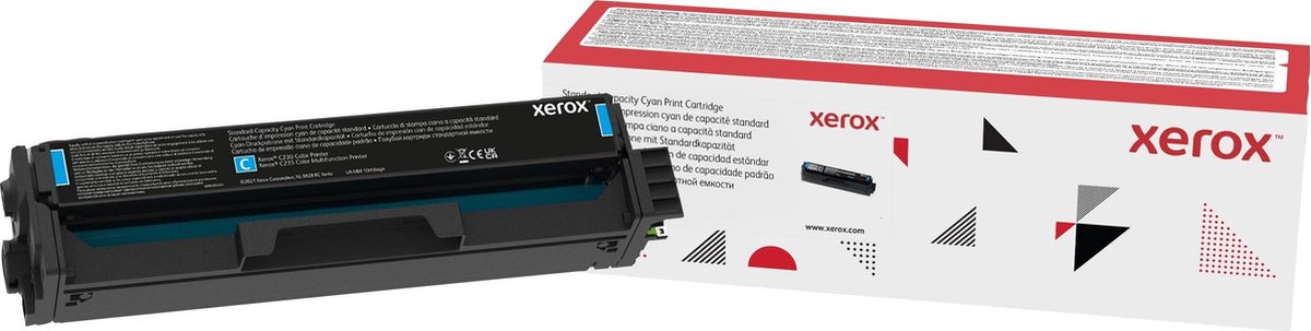 Xerox Original Tonerkartusche Cyan C230 C235 1500 Seiten