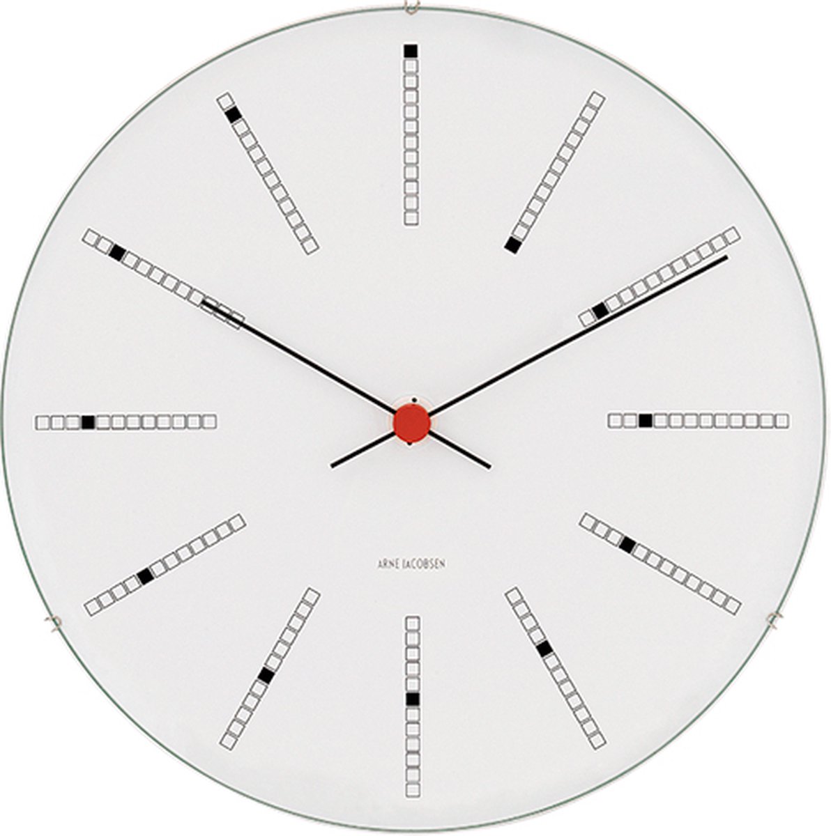 Arne Jacobsen Clocks Horloge murale Arne Jacobsen Bankers Ø 21 cm
