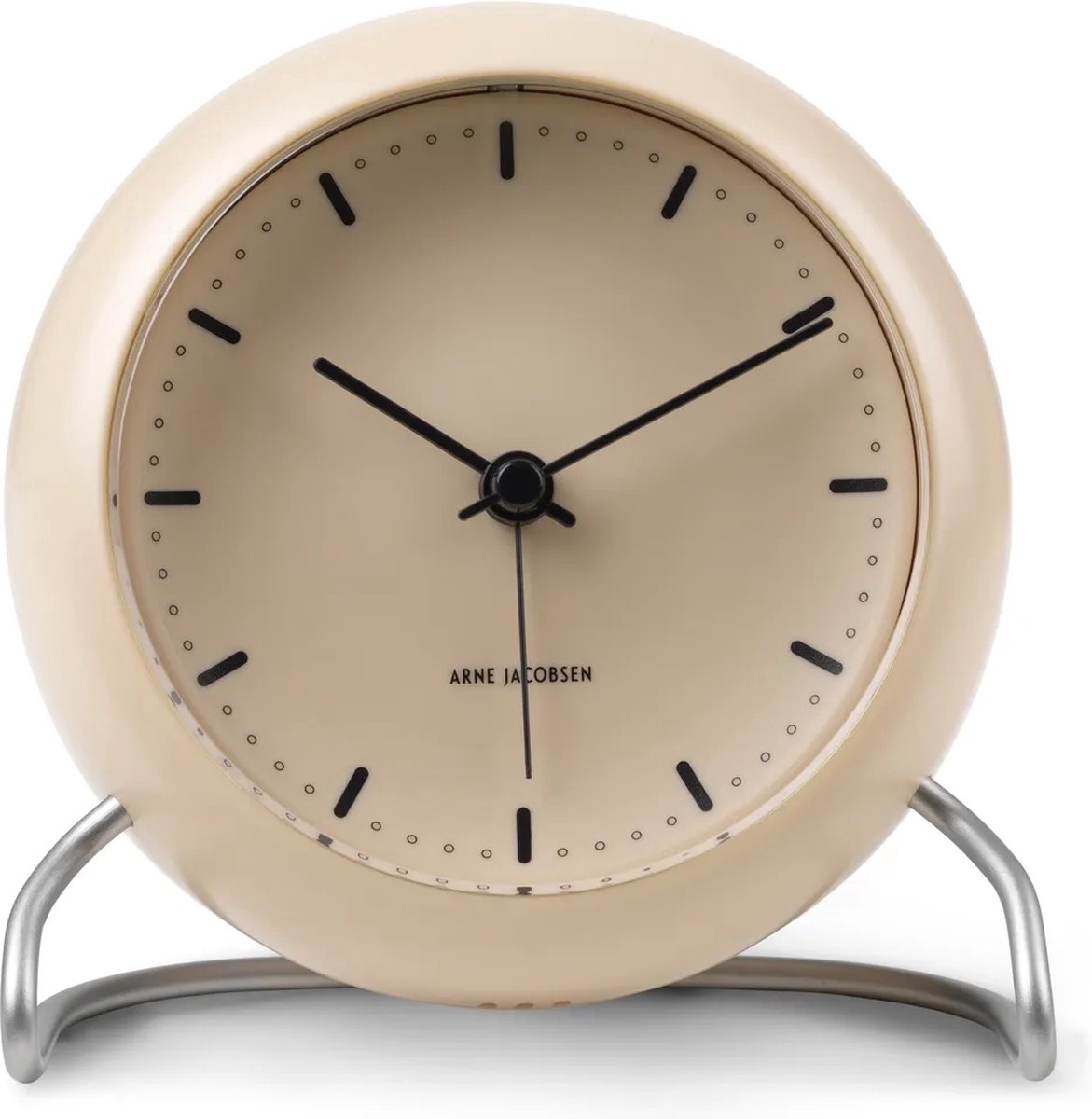 Arne Jacobsen Clocks Orologio da tavolo AJ City Hall sandy beige