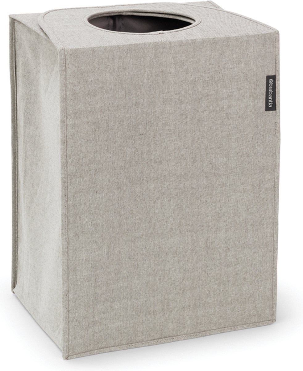 Brabantia Cesto ropa sucia Brabantia, rectangular 55 L gris claro